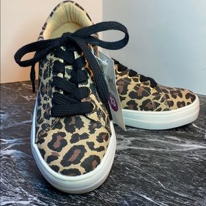 Cheetah print sneakers